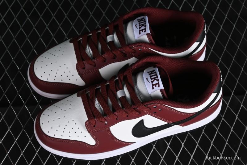Nike Dunk Low SB Wine Red Black Low-Top Skateboarding Shoes - FJ4616-600