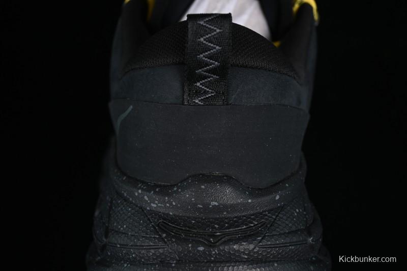 HOKA ONE ONE Tor Summit Low-Top Running Shoes with Geometric Cushioning for Stability and Traction - 1147952 BBLC