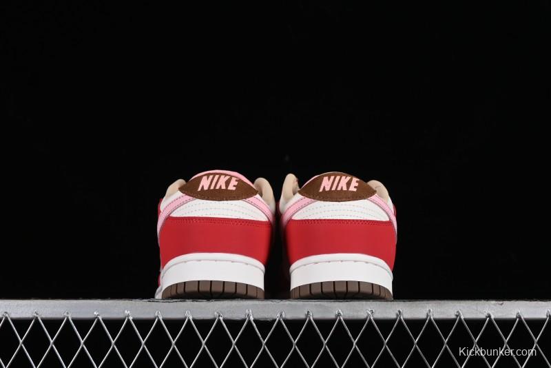 Nike Dunk Low SB Bacon Color Casual Skate Shoes - FB7910-600