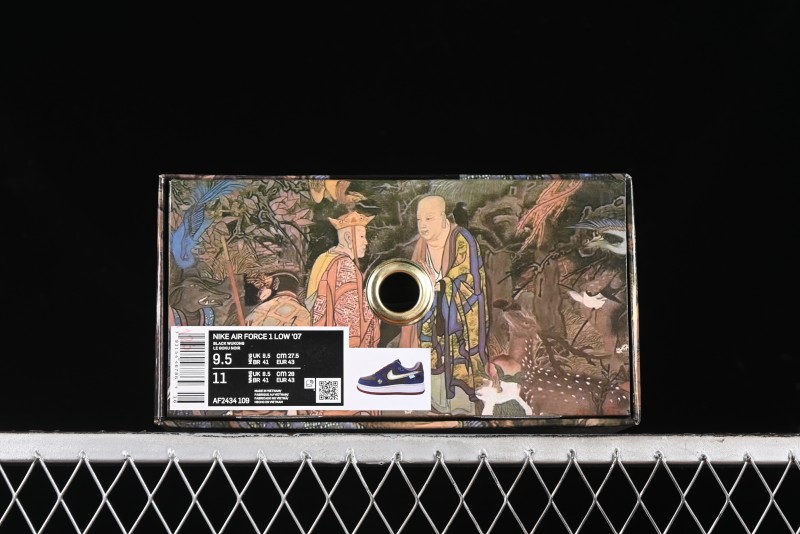Nike Air Force 1 '07 Low Black Myth Wukong Collaboration Casual Sneakers - AF2434-109