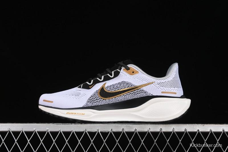 Nike Air Zoom Pegasus 41 Breathable Lightweight Running Shoes with Cushioning - HQ3220-100