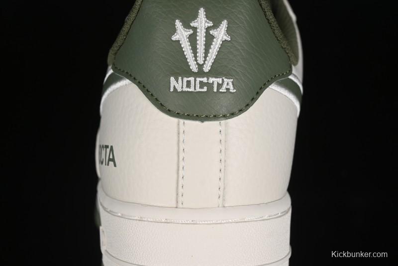 Nike Nocta x Nike Air Force 1 '07 Low Casual Sneakers in Beige Green - NO0224-027