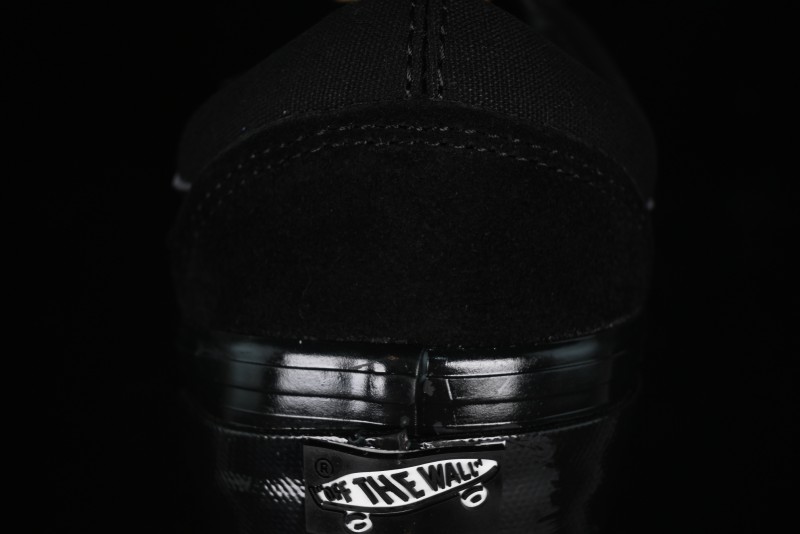 Vans Old Skool Premium Black Suede Retro Skate Shoes - VN000CXTBKA