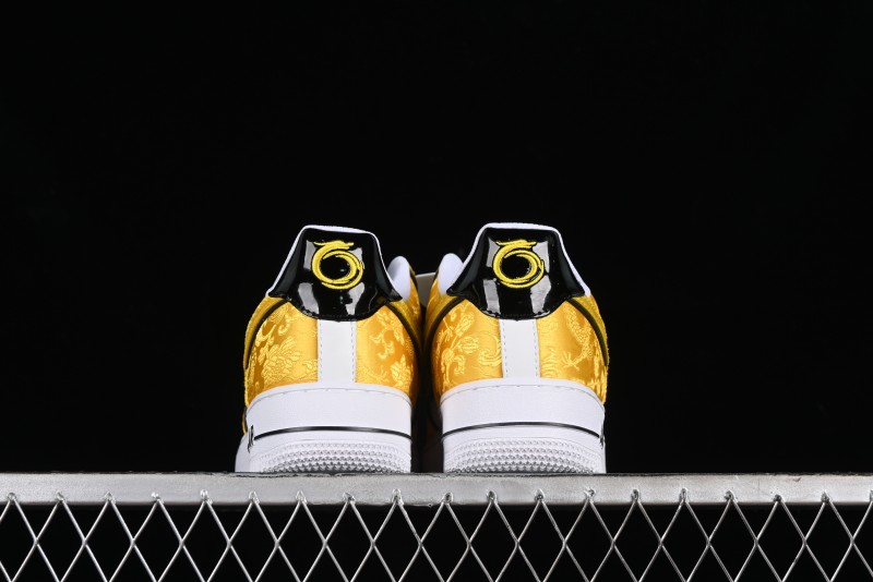 Nike Air Force 1 '07 Low DIY Golden Dragon Embroidery Casual Sneakers - CW2288-202