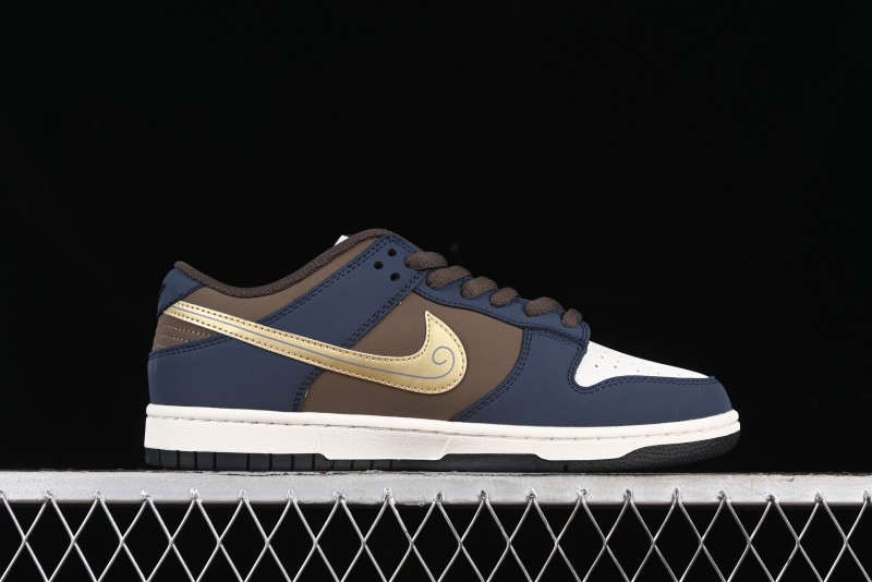 Nike SB Dunk Low Black Myth Wukong Colorway Low-Top Casual Skateboarding Shoes - MU0232-369