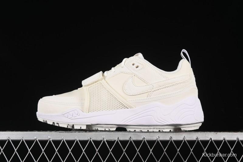 Nike Travis Scott x Shark-A-Don "Sail" Low-Top Lifestyle Casual Shoes - HQ3061-100