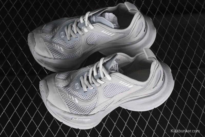 Balenciaga Circuit Lightweight Distressed Print Round Toe Fashion Casual Shoes - WFLGY0315