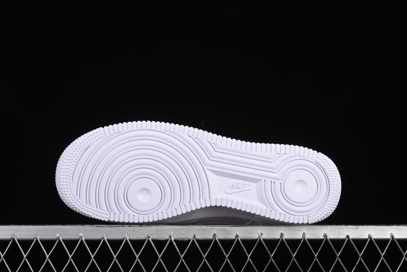 Nike Air Force 1 '07 Low Casual Sneakers with Anime-inspired White Pink Purple Spray Paint Design - CW2288-111