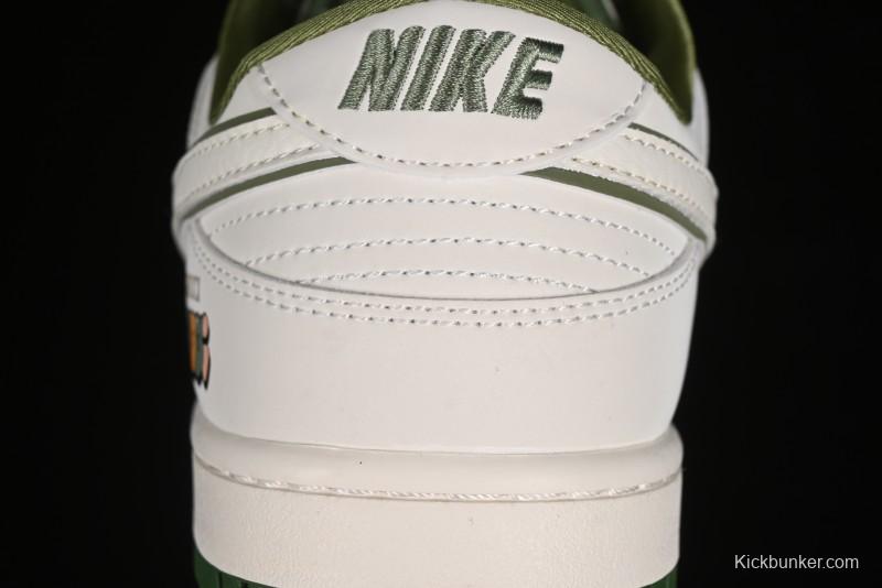 Nike SB Dunk Low Gucci Collaboration Anniversary High-End Custom Sneakers - DQ1098-398