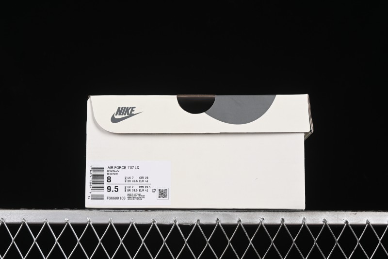 Nike Air Force 1 '07 Low Bape Collaboration - Black Beige Starry Sky Low Top Casual Sneakers - FG6688-103