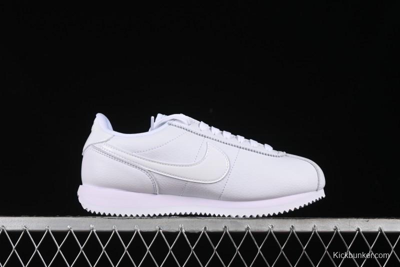 Nike Classic Cortez Leather Retro Running Shoes - FB6877-100
