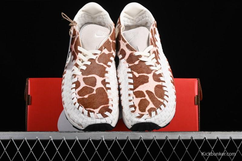 Nike Footscape Woven Asymmetrical Knit Low-Top Lifestyle Sneakers with Nike Air Cushion - FB1959-100