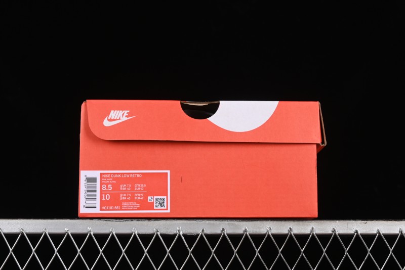 Nike SB Dunk Low Glacier Pink Low-Top Casual Skateboarding Shoes - HQ1181-661