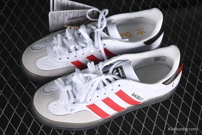 Adidas Originals Gazelle Indoor II Retro Casual Slip-Resistant Wear-Resistant Low-Top Sneakers - II0013