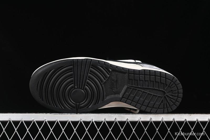 Nike SB Dunk Low Stussy Anniversary Edition Customized Low-Top Casual Sneakers - SJ2068-305