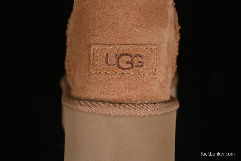 UGG Mini Bailey Button II Chelsea Boots with Chunky Platform - 1158051