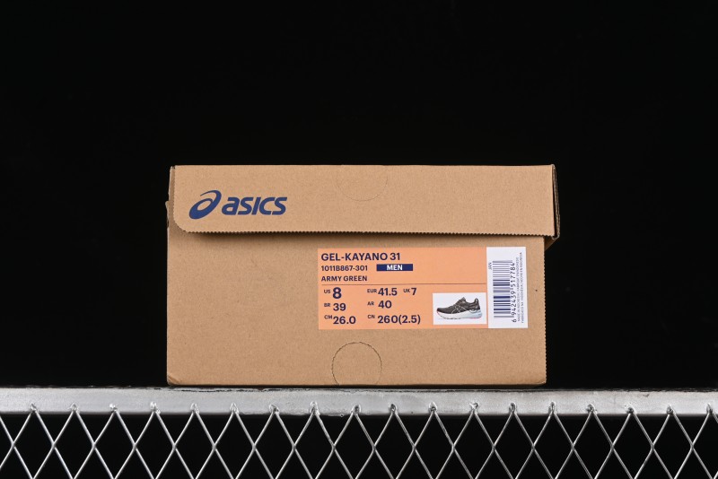 ASICS Gel-Kayano 31 Running Shoes with GEL Cushioning and FLYTEFOAM BLAST Technology - 1011B867-301