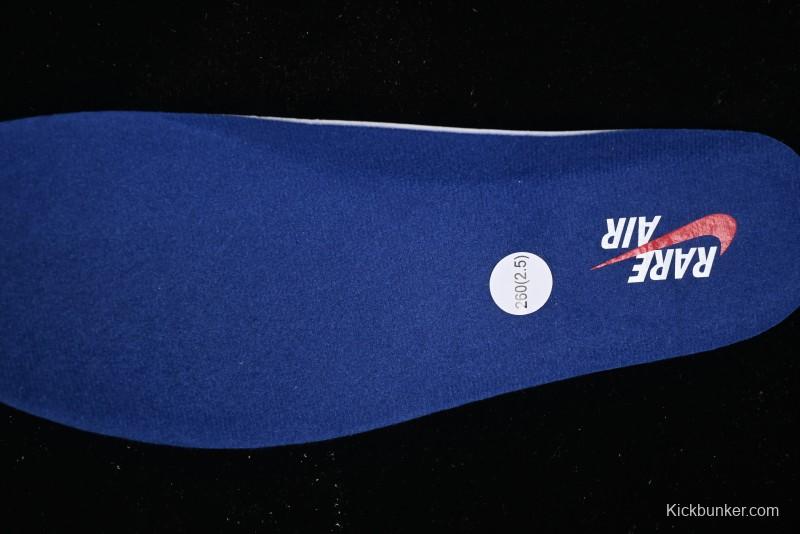 Nike Air Jordan 1 Retro High Basketball Shoes in White Deep Royal Blue - DZ5485-100