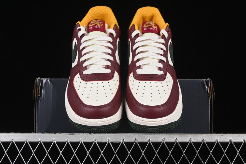 Nike Air Force 1 '07 Low Casual Sneakers with Full-Length Air Cushion - HQ3612-113