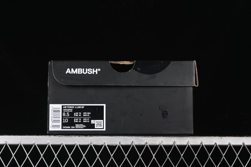 Nike Air Force 1'07 Low Casual Sneakers Ambush Collaboration - DV3464-104