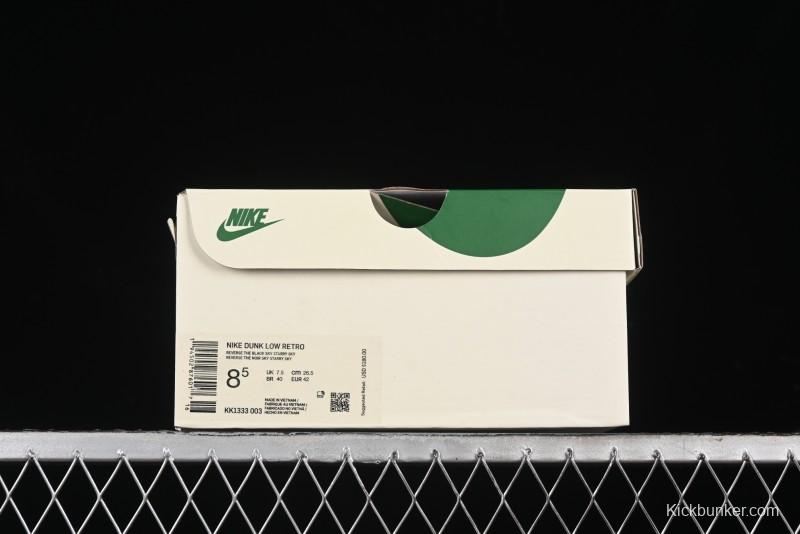 Nike SB Dunk Low Black Reverse Starry Sky Anniversary High-End Custom Low-Top Casual Skate Shoes - KK1333-003