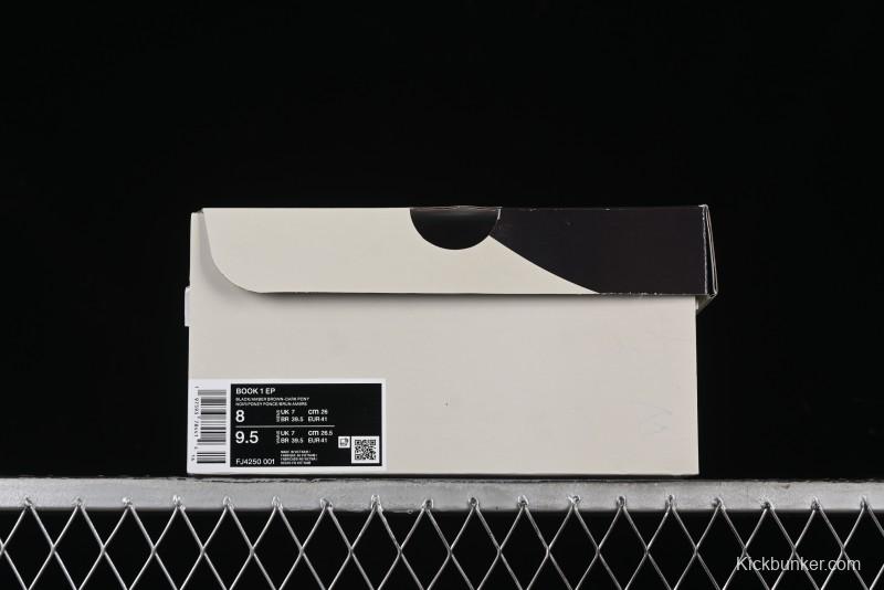 Nike Book 1 Devin Booker Men's Performance Basketball Shoes with Zoom Air Cushion - FJ4250-001