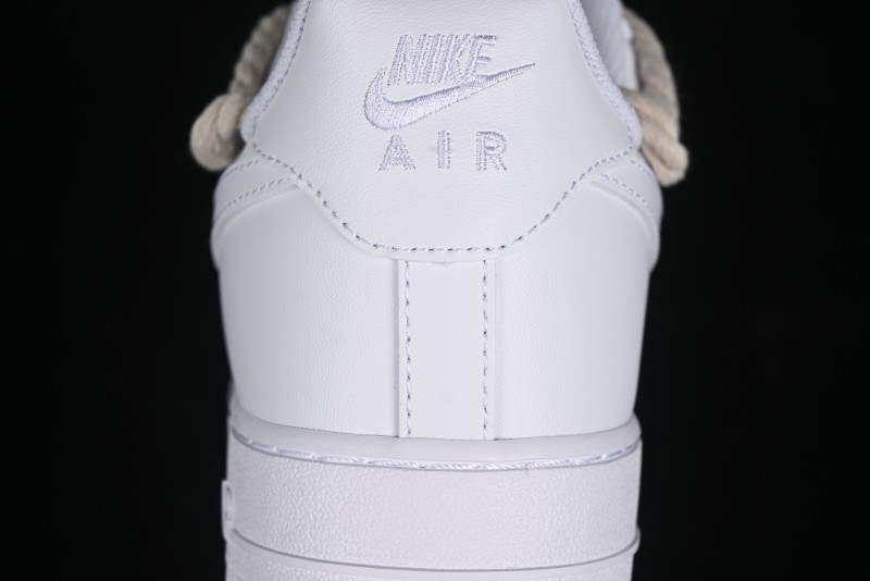 Nike Air Force 1 '07 Low White Deconstructed Casual Sneakers - CW2288-046