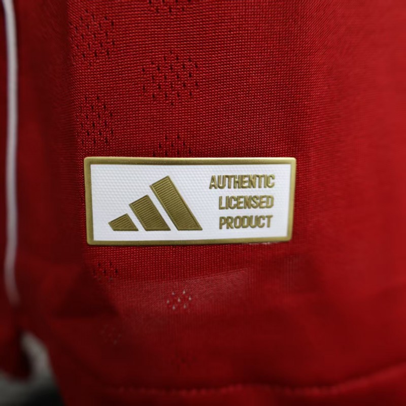 Player Version 25/26 LIverpool Home Long Sleeve Jersey