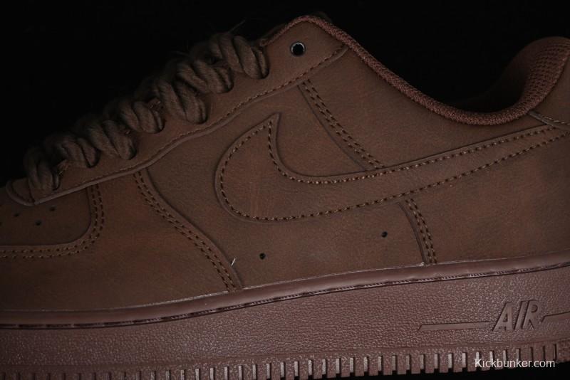 Nike Air Force 1 '07 Low Customized Hemp Rope Casual Sneakers - CW2288-111