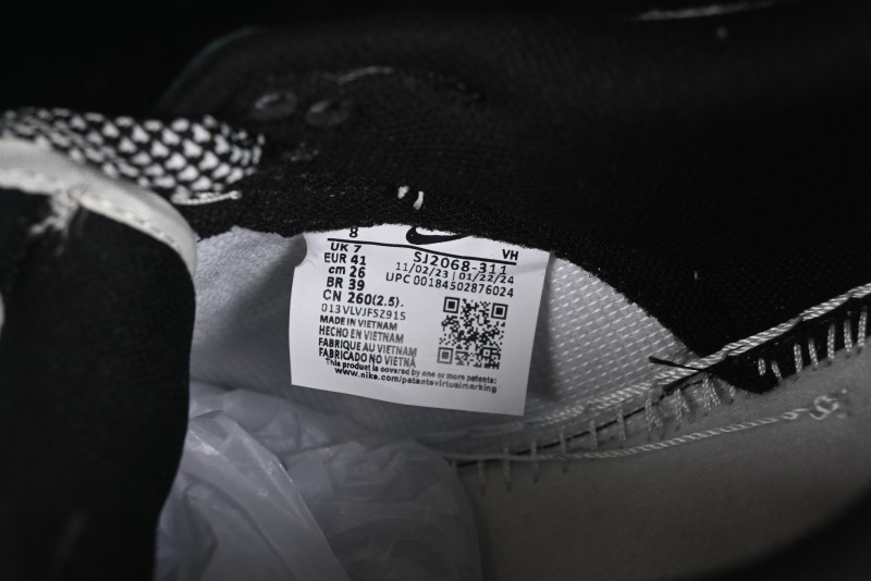 Nike SB Dunk Low Stussy Collaboration - White Embroidery Black Swoosh Anniversary Custom Low-Top Casual Sneakers - SJ2068-311