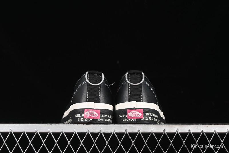 Vans Authentic Low-Top Canvas Sneakers with Vulcanized Sole - VN000BW5BPR