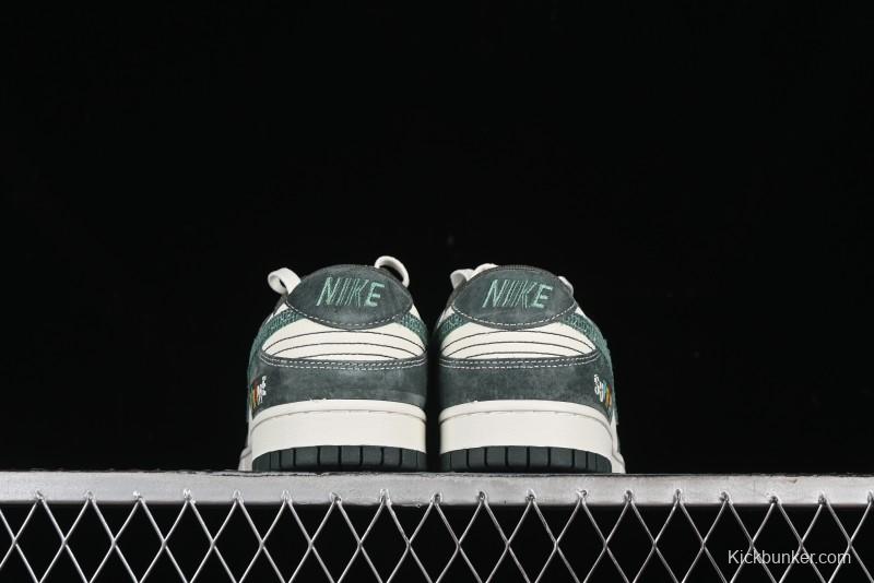 Nike SB Dunk Low SUP Collaboration Anniversary Custom Sneakers - DJ2024-042