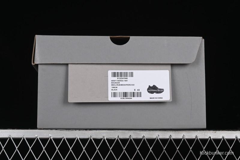 Balenciaga Defender Rubber Platform Sneakers Low-Top Combat Outdoor Shoes with Studded Design and Exaggerated Tire Tread Sole - W2RAG1081