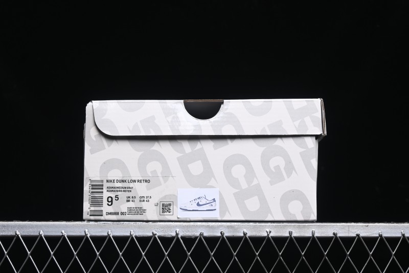 Nike SB Dunk Low The North Face Collaboration Anniversary Edition Customized Low-Top Casual Skate Shoes - DM6868-002