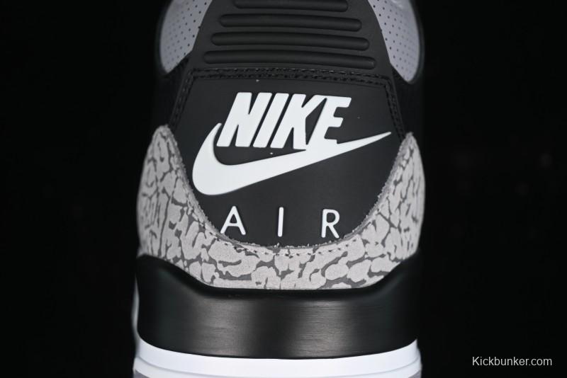 Nike Air Jordan 3 Retro "Black Cement" Basketball Shoes - DN3707-010
