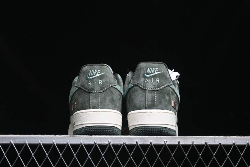 Nike Air Force 1 '07 Low Gucci Collaboration Jade Green Flywire Low-Top Casual Sneakers - KK1988-026