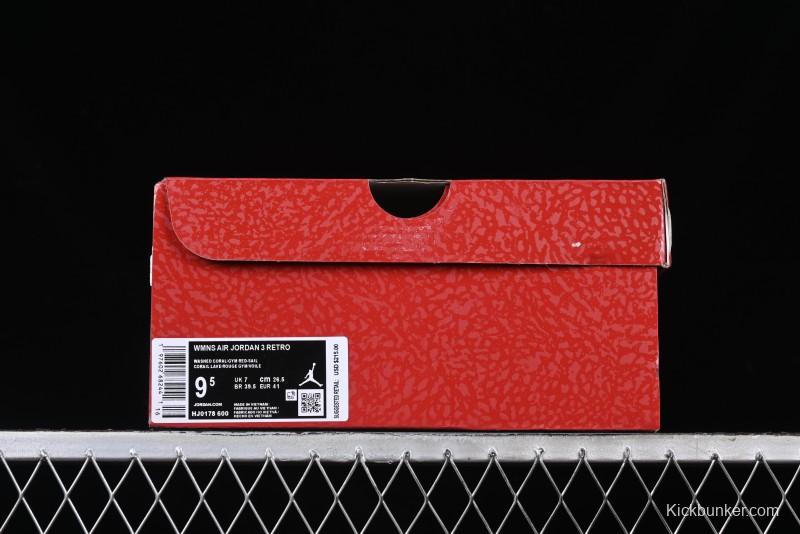 Nike Air Jordan 3 Retro Valentine's Day Limited Edition - HJ0178-600