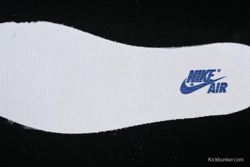 Nike Travis Scott x Fragment Design x Air Jordan 1 Low OG SP AJ1 Stussy Collaboration - Black Blue Line Low Top Casual Sneakers - SJ2068-113