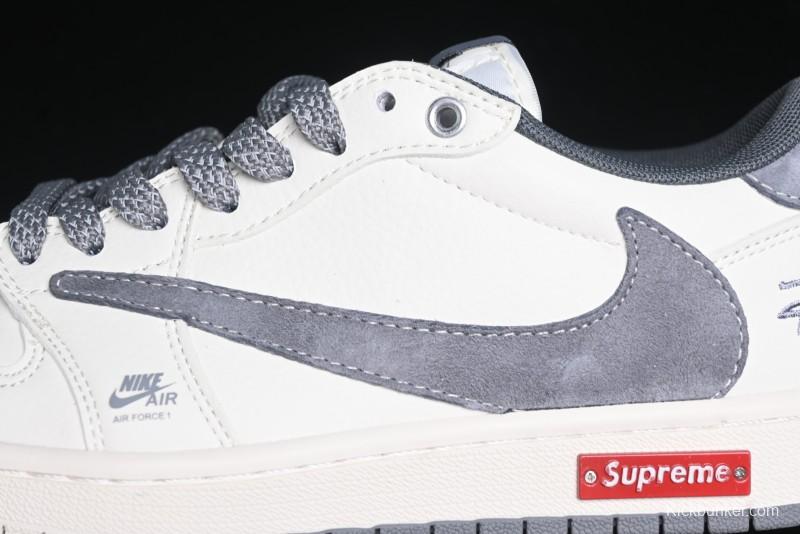 Nike Travis Scott x Fragment Design x Air Jordan 1 Low OG SP AJ1 Retro Sneakers - SJ2068-125