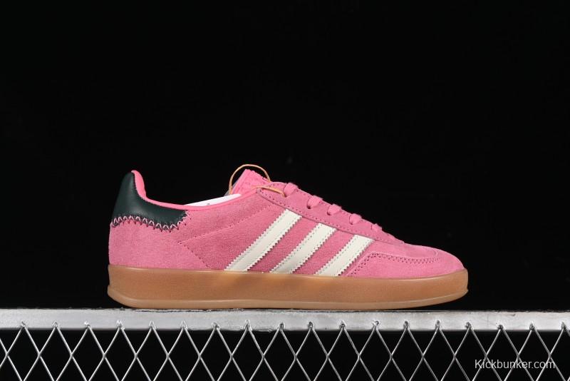 Adidas Originals Gazelle Indoor JI2014 Low-Top Sneakers with Thick Sole for Casual Wear Anti-Slip and Durable - JI2014