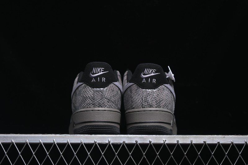 Nike Air Force 1 '07 Low Snake Year Themed Low-Top Casual Sneakers - HF2898-001