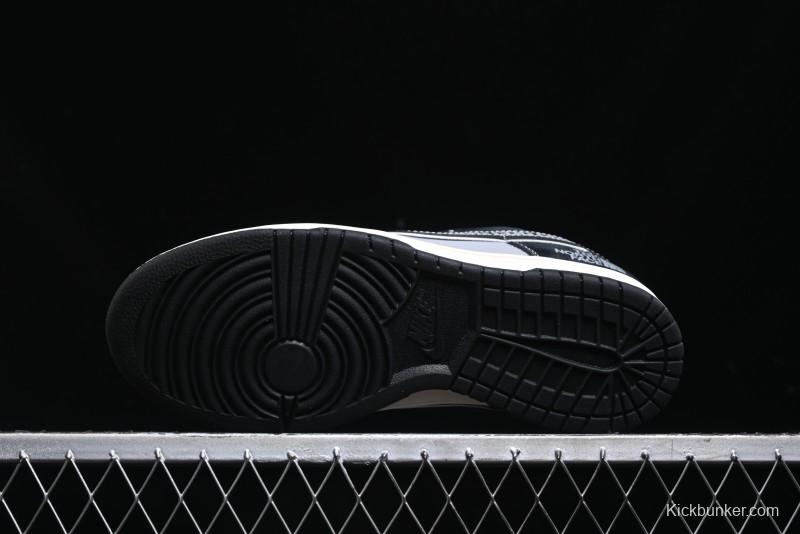 Nike SB Dunk Low The North Face Collaboration - EDG Print Anniversary Customized Low-Top Casual Sneakers - XS1086-005