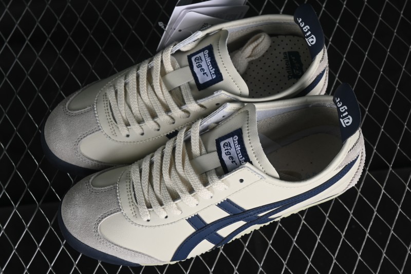 Onitsuka Tiger Mexico 66 Low-Top Leather Sneakers for Casual Running - DL408-1659