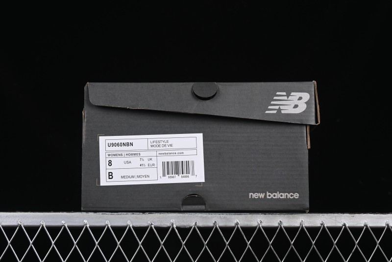New Balance 9060 Retro Casual Running Sneakers with ABZORB Cushioning Technology - U9060NBN