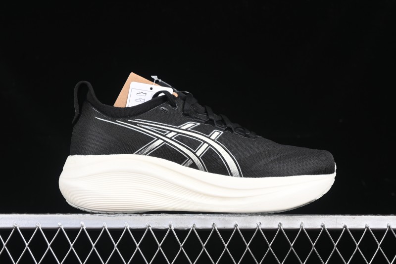 Asics Gel-Nimbus 27 Retro Breathable Casual Shoes with Cushioning for Men - 1012B819-001
