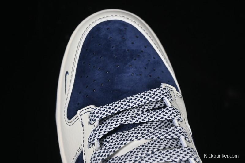 Nike SB Dunk Low Stussy Anniversary Edition Customized Low-Top Casual Sneakers - DM6868-035