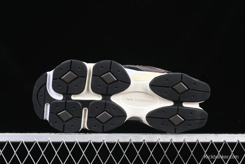 New Balance 9060 Retro Casual Running Shoes with ABZORB Cushioning Technology - U9060BRN