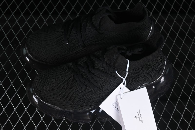 Grounds Big Bubble High Platform Sneakers Black - AJE5