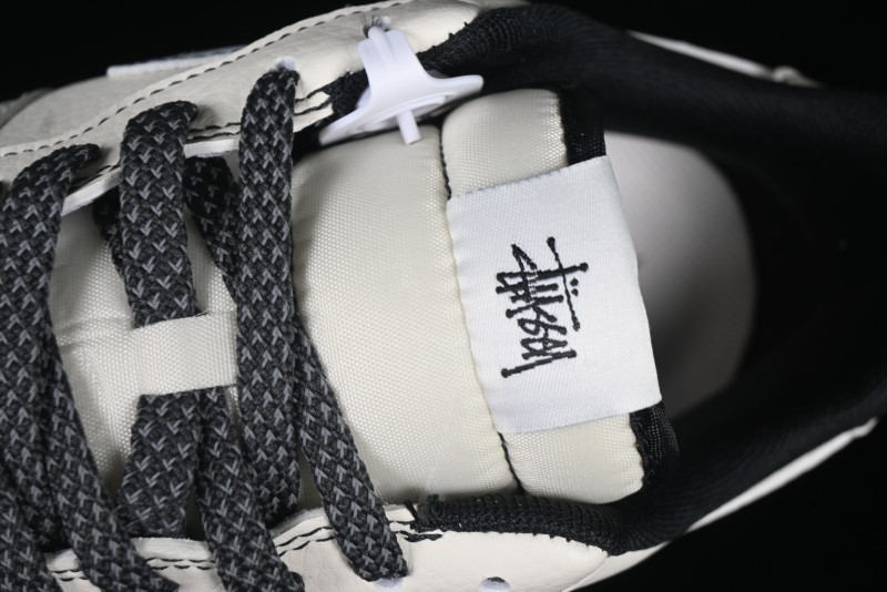 Nike Air Force 1 '07 Low Stussy Collaboration Embroidered Mini Swoosh Casual Sneakers - XZ6188-630