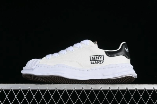 Wayne MMY Original Sole Leather Low Sneaker with Deconstructed Ice Cream Sole - W.E5